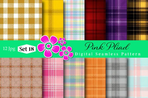 Pink Pliad Digital Seamless Pattern: Elevate Your Design Projects