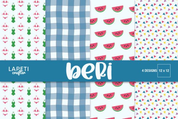 Summer Kids Digital Papers